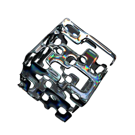 Forma abstracta  3D Icon