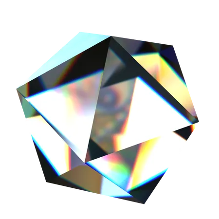 Forma abstracta  3D Icon