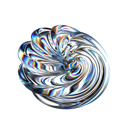 Forma abstracta  3D Icon