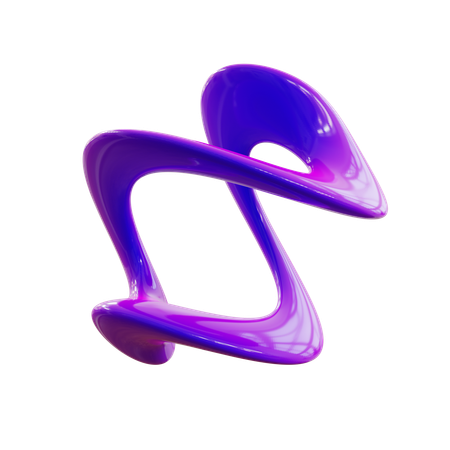 Forma abstracta  3D Icon