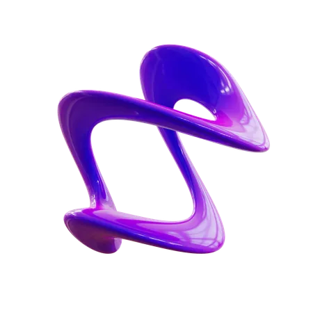 Forma abstracta  3D Icon