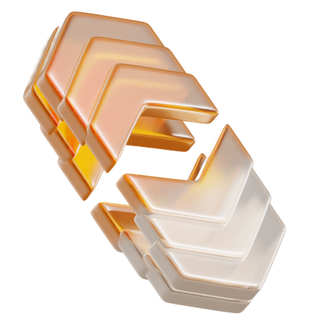 Forma abstracta  3D Icon