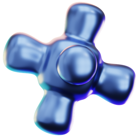 Forma abstracta  3D Icon