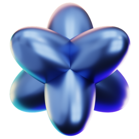 Forma abstracta  3D Icon