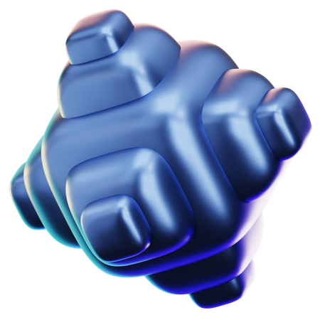 Forma abstracta  3D Icon