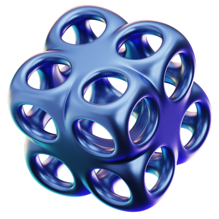 Forma abstracta  3D Icon