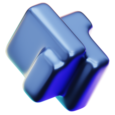 Forma abstracta  3D Icon