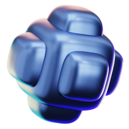 Forma abstracta  3D Icon