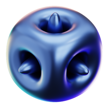 Forma abstracta  3D Icon