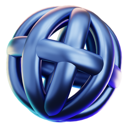 Forma abstracta  3D Icon