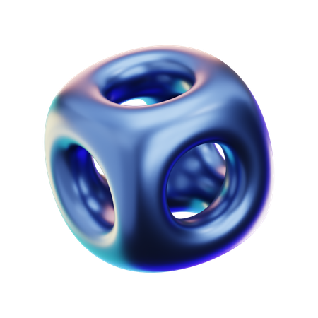 Forma abstracta  3D Icon