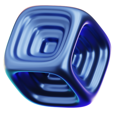 Forma abstracta  3D Icon