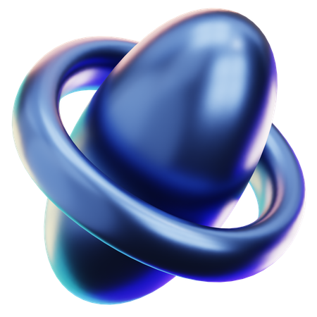 Forma abstracta  3D Icon