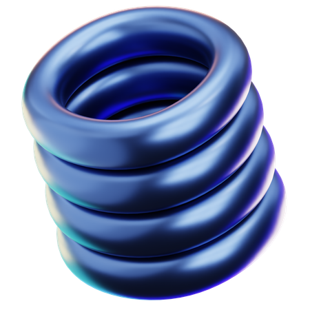 Forma abstracta  3D Icon