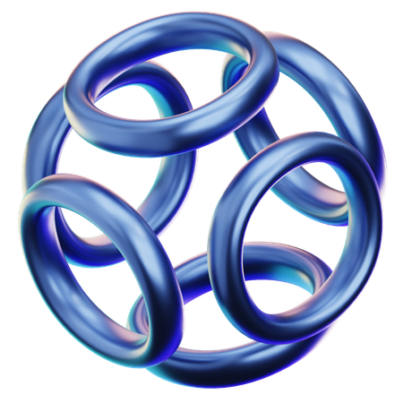 Forma abstracta  3D Icon