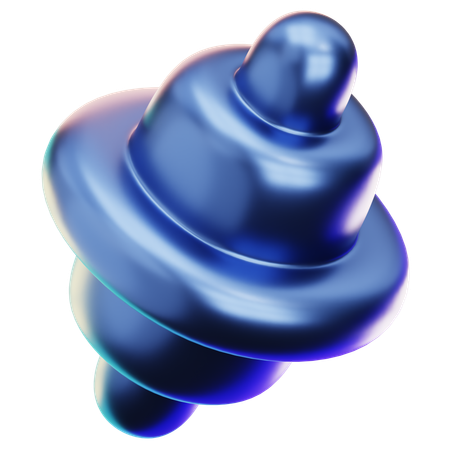 Forma abstracta  3D Icon