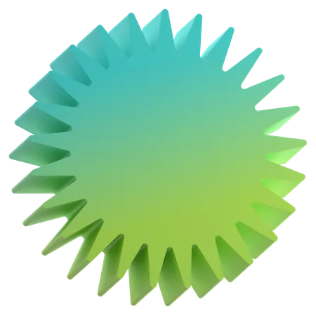 Forma abstracta  3D Icon