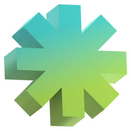 Forma abstracta  3D Icon