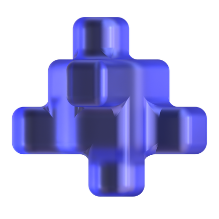 Forma abstracta  3D Icon