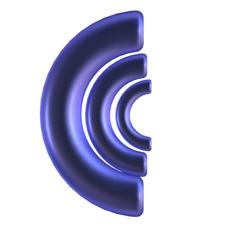 Forma abstracta  3D Icon