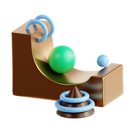 Forma abstracta  3D Icon