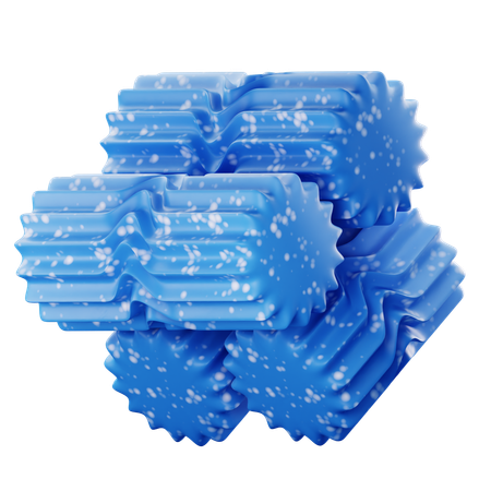 Forma abstracta  3D Icon