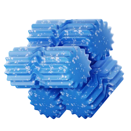 Forma abstracta  3D Icon