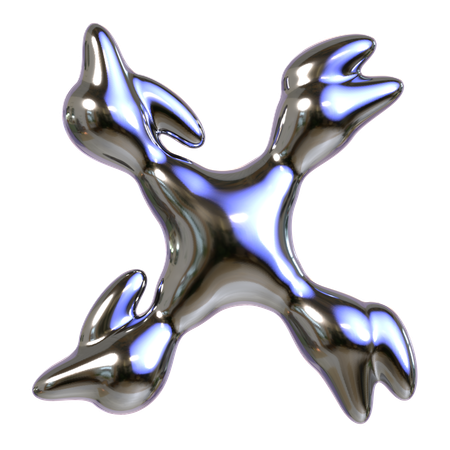 Forma abstracta  3D Icon