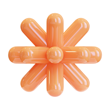 Forma abstracta  3D Icon