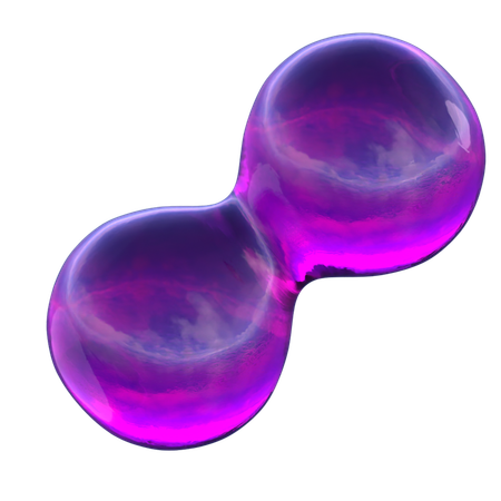 Forma abstracta  3D Icon