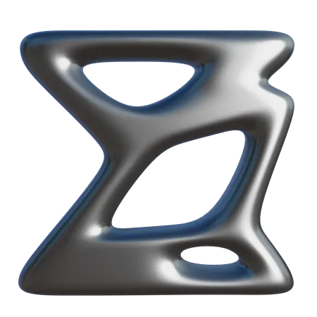 Forma abstracta  3D Icon