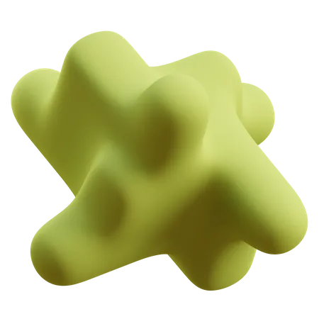 Forma abstracta  3D Icon