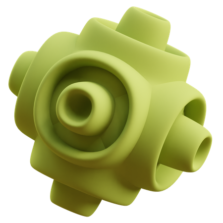 Forma abstracta  3D Icon