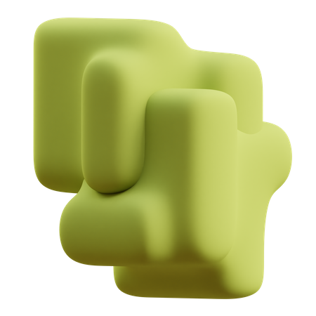 Forma abstracta  3D Icon