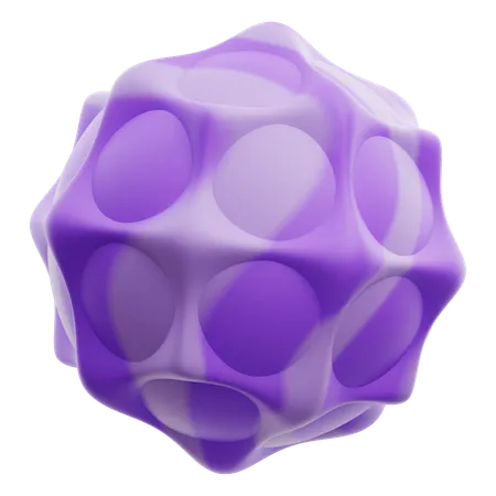 Forma abstracta esfera  3D Icon