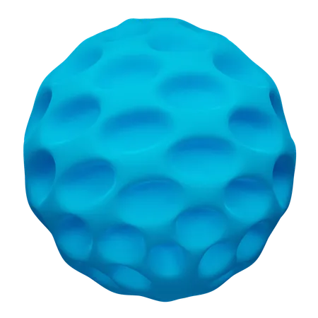 Forma abstracta de bola  3D Icon