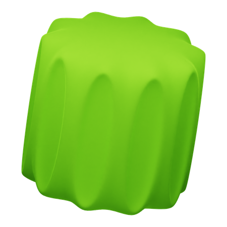 Forma abstracta del cilindro  3D Icon