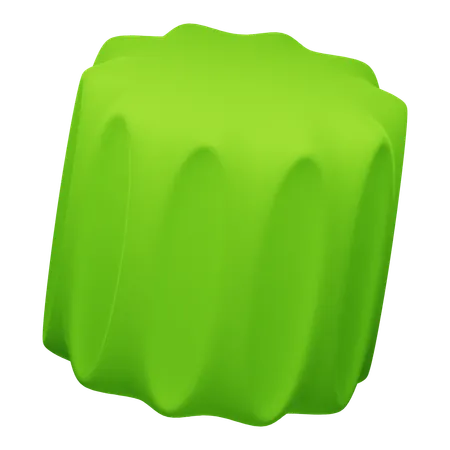 Forma abstracta del cilindro  3D Icon