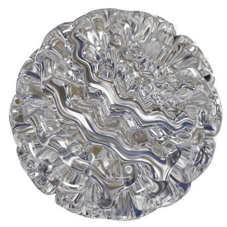 Forma abstracta de coral  3D Icon