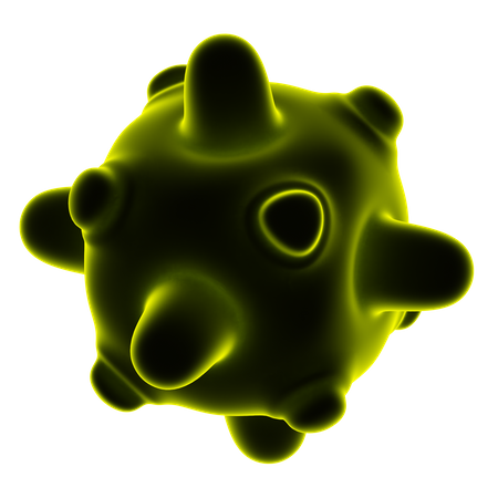 Forma abstracta de corona  3D Icon
