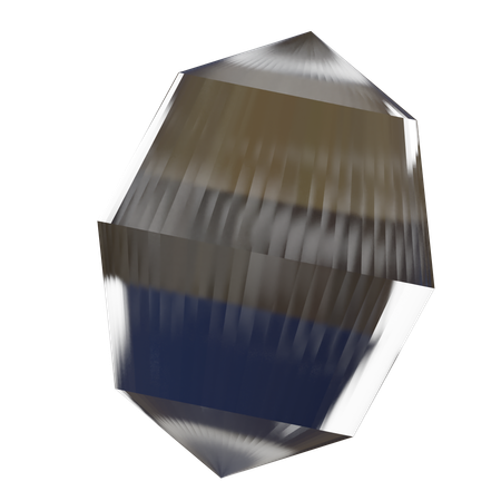 Forma abstracta de diamante  3D Icon