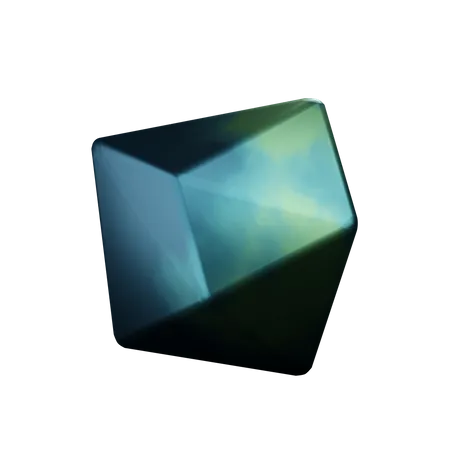 Forma abstracta de diamante  3D Icon