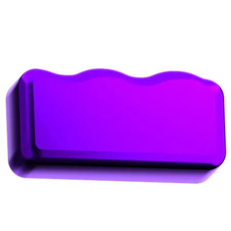 Forma abstracta de onda  3D Icon