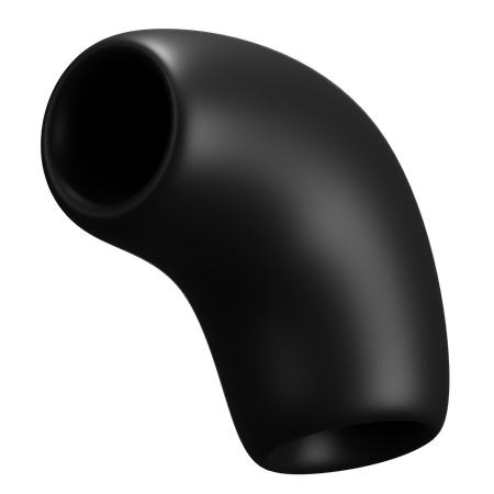 Forma abstracta de tubo  3D Icon