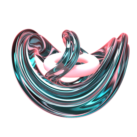 Forma abstracta infinita  3D Icon