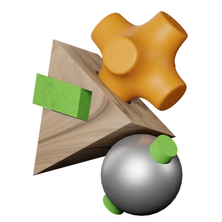 Forma Abstrata  3D Icon