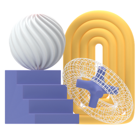 Forma Abstrata  3D Icon