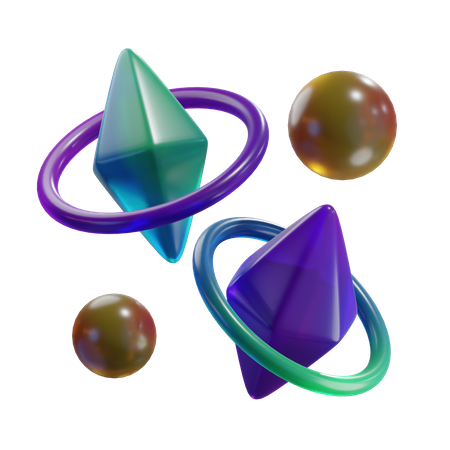 Forma Abstrata  3D Icon