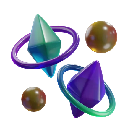 Forma Abstrata  3D Icon