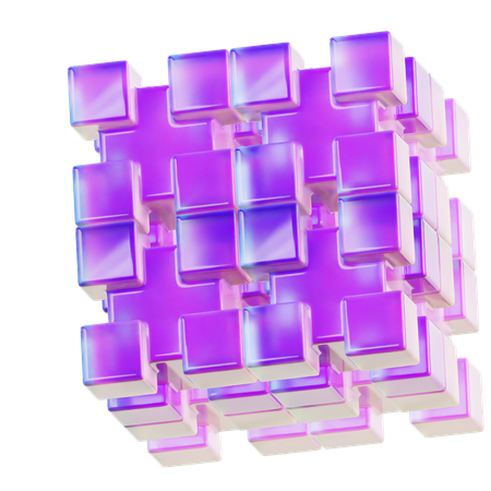 Forma abstrata de bola espiral  3D Icon